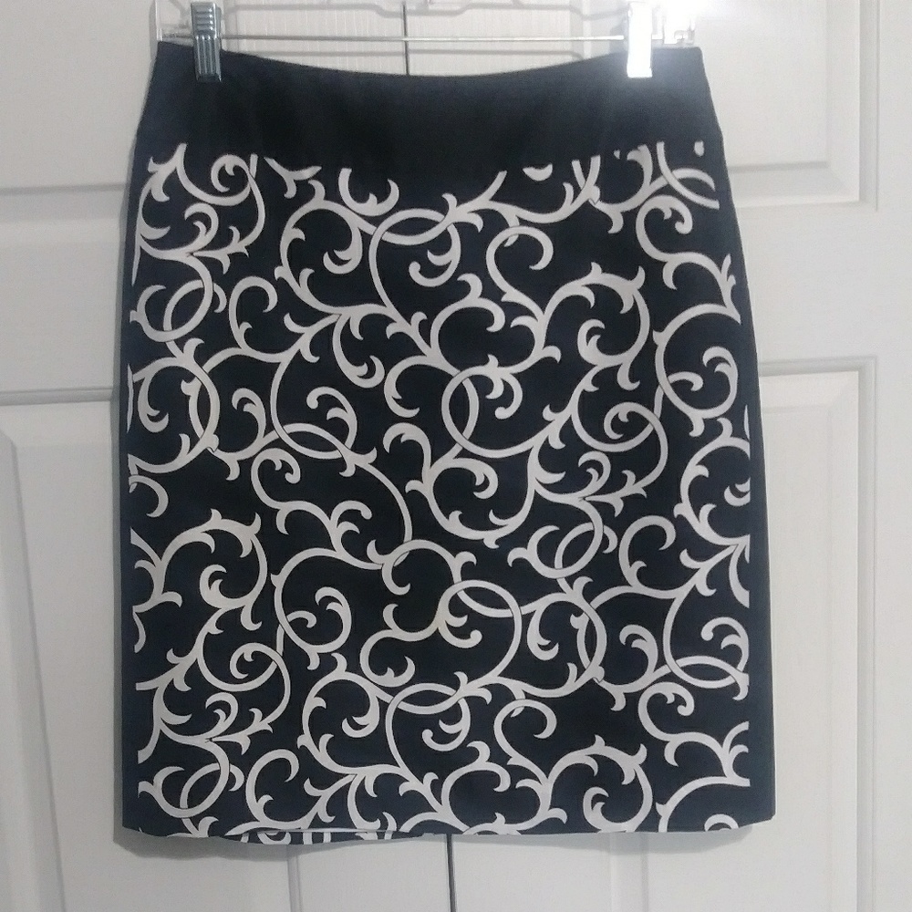 Grace Elements 100% Silk Pencil Skirt